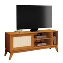 Ver imagem 2 de Rack para TV até 50 Polegadas 100% MDF 136cm Acabamento em Tela Rathan Cayman
