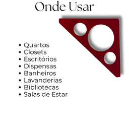 Kit 2 Suportes de Prateleira Aço Reforçado Design Moderno Alta Resistência Casa Escritório - 9