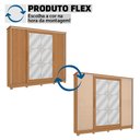 Ver imagem 2 de Roupeiro Kappesberg 4 Portas Correr 4 Gavetas Cb01n565