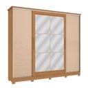 Ver imagem 5 de Roupeiro Kappesberg 4 Portas Correr 4 Gavetas Cb01n565