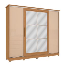 Roupeiro Kappesberg 4 Portas Correr 4 Gavetas Cb01n565 - 5