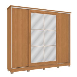 Roupeiro Kappesberg 4 Portas Correr 4 Gavetas Cb01n565 - 4