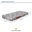 Ver imagem 4 de Colchão Berço 130x60x10cm Baby Sleep Tigus Baby