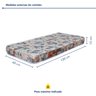 Colchão Berço 130x60x10cm Baby Sleep  - 4