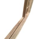 Ver imagem 6 de Janela de Madeira Vitro de Correr Quadriculado Reto de Itaúba Bat de 10 Cm - 1.00 (l) X 1.00 (a)