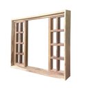 Ver imagem 4 de Janela de Madeira Vitro de Correr Quadriculado Reto de Itaúba Bat de 10 Cm - 1.00 (l) X 1.00 (a)