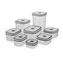 Ver imagem 4 de Kit 8 Potes Herméticos de Plástico Electrolux