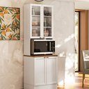 Ver imagem 1 de Paneleiro Duplo Olivia 1 Nicho 4 Portas