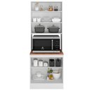 Ver imagem 3 de Paneleiro Duplo Olivia 1 Nicho 4 Portas