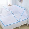 Mosquiteiro de Cama Grande Tenda Anti Mosquito Dobravel Protetor Mosca Inseto Pernilongo Previne Doe - 8