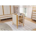 Ver imagem 5 de Berço Evolutivo Theo 4 em 1 - Móveis Peroba Amendoa/off White