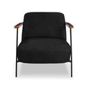 Ver imagem 6 de Poltrona Decorativa Lia Boucle com Espuma Hr28 Estrutura em Aço Preto Loja Sheep
