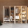 Closet Duplo Design Arara Industrial Pinus Organizadoras On Design Ecommerce Estante Multiuso - 7