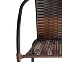 Ver imagem 3 de Cadeira para Área Externa Happy Hour de Aço e Fibra Sintética Acesse Móveis