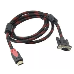 Cabo Vga + Hdmi 1,8m - Conexão Versátil e Prática - 2