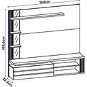 Ver imagem 4 de Painel para TV até 52 Polegadas com Espelho Solid Dj Móveis