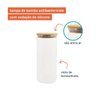 Potes de Vidro Mantimentos 1650ml com Tampa Bambu - 4 Pçs - 3