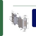 Ver imagem 4 de Dobradiça Vai e Vem 3" Modelo 255 para Portas
