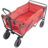 Carrinho Dobrável Articulado Transporte Camping Praia Pesca Até 80 Kg Importway Iwcdca-Vm - 3