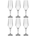 Ver imagem 1 de Jogo 6 Taças Champanhe Espumante 186ml Sm Buffet Nadir Figueiredo Vidro Transparente