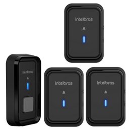 Kit Campainha sem Fio Cib 101 para 3 Ambientes Intelbras - 3