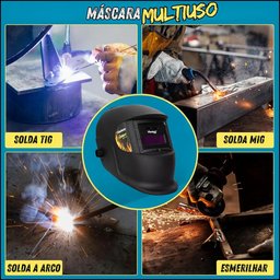 Mascara de Solda Automatica Auto Escurecimento Profissional - 3