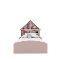 Ver imagem 3 de Cama Casinha 114,5 cm com Kit de Pés - Rosa Sonho
