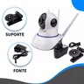 Câmera Ip Wifi Robozinho Babá Eletrônica Audio Hd 1.3M com 3 Antenas - 5