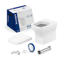 Ver imagem 2 de Kit Vaso Sanitário Convencional Incepa Boss com Assento Sanitário Branco