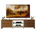 Ver imagem 6 de Rack para Tv até 75 Polegadas 180 Cm 2 Portas Rustic/branco Metz Madesa
