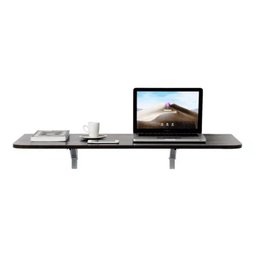 Mesa Retrátil 80x40cm na Cor Preta - 2
