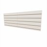 Painel canaletado 60x180 Branco mdf canaletado panel canelado parede inteligente painel esspositor - 1