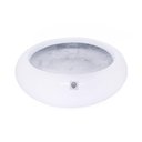 Ver imagem 1 de Vaso Bacia Decorativo Redondo Branco P 9x30 Cm