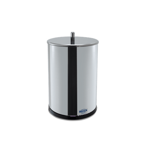 Lixeira com Tampa Inox 7,8 Litros Brinox
