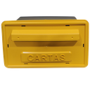 Ver imagem 1 de Caixa de Correio Amarela de Plástico Duro Parede e Grade