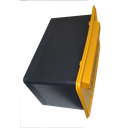 Ver imagem 3 de Caixa de Correio Amarela de Plástico Duro Parede e Grade