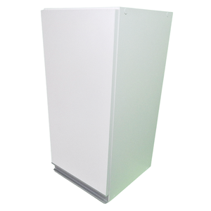 Armário Aéreo Branco 30cm Lavanderia Porta Direita Montado