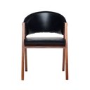 Ver imagem 2 de Kit 8 Cadeiras Sala de Jantar Premium com Braço Madeira Maciça Corino Movellu Home