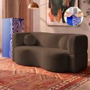 Ver imagem 1 de Sofá Cama Bolge 1,88m Xpand Tech Tecido Bouclê Marrom Cama Inbox
