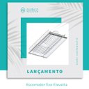 Ver imagem 4 de Escorredor de Pratos Louças Aéreo 670mm Fixo Embutir Elevatta Bandeja Inox Dimec