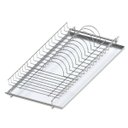 Ver imagem 1 de Escorredor de Pratos Louças Aéreo 670mm Fixo Embutir Elevatta Bandeja Inox Dimec