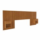 Ver imagem 3 de Cabeceira Ripada com Mesa de Cabeceira King Sonhar