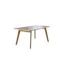 Ver imagem 4 de Conjunto Sala de Jantar 4 Lugares Slim Mesa e Cadeiras Madeira Maciça Móveis Mundial