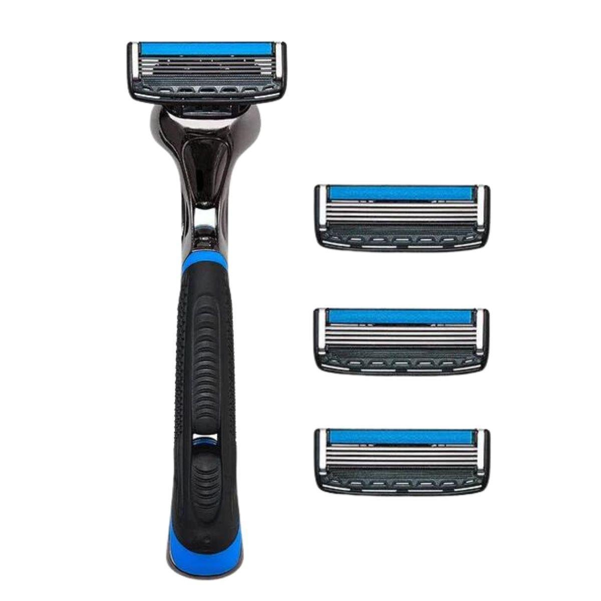 Aparelho de Barbear Dr. Jones The Razor4 4 Lâminas