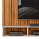 Ver mais imagens de Painel Tv 70 Pol 193cm Bancada Suspensa Ian D04 Freijó/off - Mpozenato