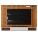 Ver imagem 5 de Painel Tv 70 Pol 193cm Bancada Suspensa Ian D04 Freijó/off - Mpozenato