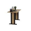 Ver imagem 4 de Mesa Computador Casal Me-4194 Amêndoa/preto - Tecno Mobili