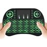 Mini Teclado Led Wireless 3 Cores Touch Pad Celular Pc Bom - 1