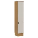 Ver imagem 2 de Armário Paneleiro 2 Pts c/Rodapé Provence Cinamomo/Off White