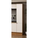 Ver imagem 1 de Armário Paneleiro 2 Pts c/Rodapé Provence Cinamomo/Off White